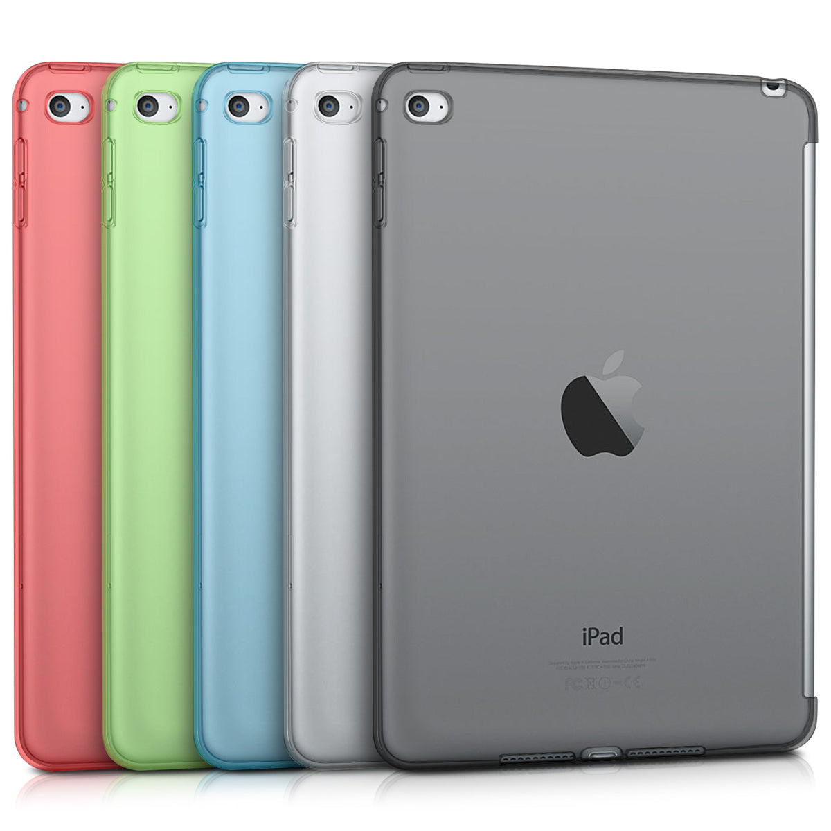 kwmobile Case compatible with Apple iPad Mini 4 - Tablet Cover - Tab Case Silicone Protective Cover