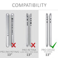 Screen Protector compatible with Apple MacBook Pro 13" (from 2016) A1708, A1706, A1989, A2159, A2251, A2289, A2338