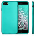 kwmobile Phone Case for Apple iPhone SE (2022) / SE (2020) / 8 / 7 - Metallic Shimmering Silicone Cover - Protective Case