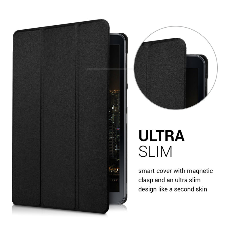 kwmobile Case Compatible with Samsung Galaxy Tab A 10.1 (S-Pen) (2016) - Smart Cover Tablet Case Protective Case - Stand