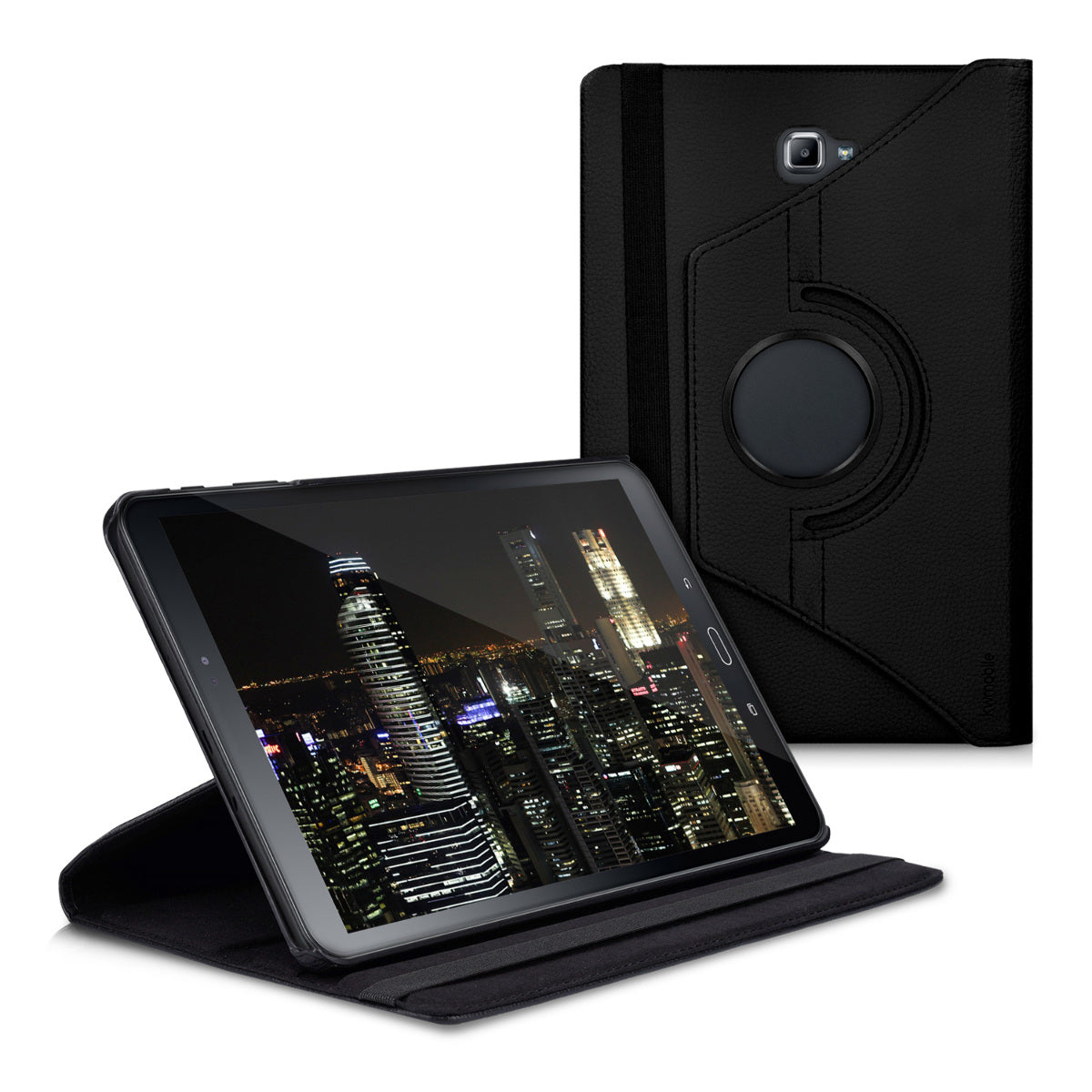 kwmobile Protective Case compatible with Samsung Galaxy Tab A 10.1 (S-Pen) (2016) - 360° Tablet Cover Case