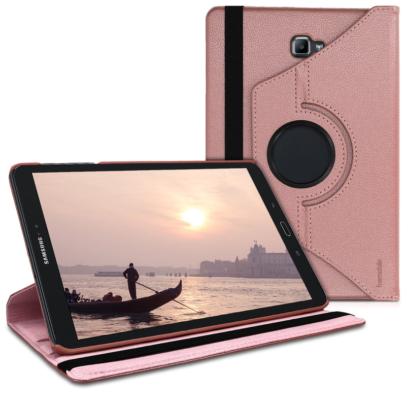 kwmobile Protective Case compatible with Samsung Galaxy Tab A 10.1 (S-Pen) (2016) - 360° Tablet Cover Case