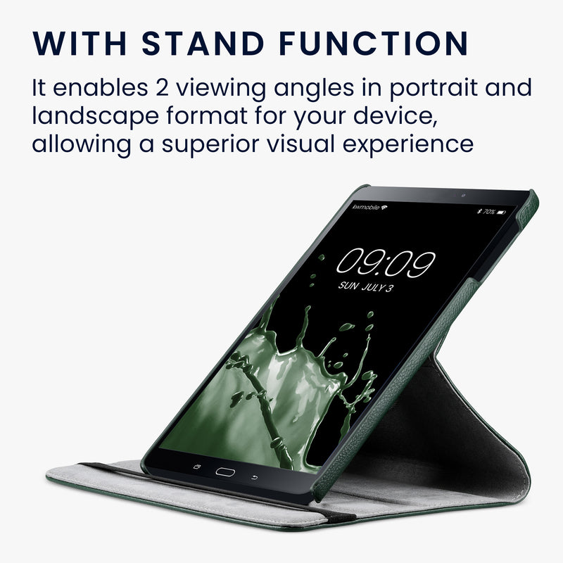 kwmobile Protective Case compatible with Samsung Galaxy Tab A 10.1 (S-Pen) (2016) - 360° Tablet Cover Case