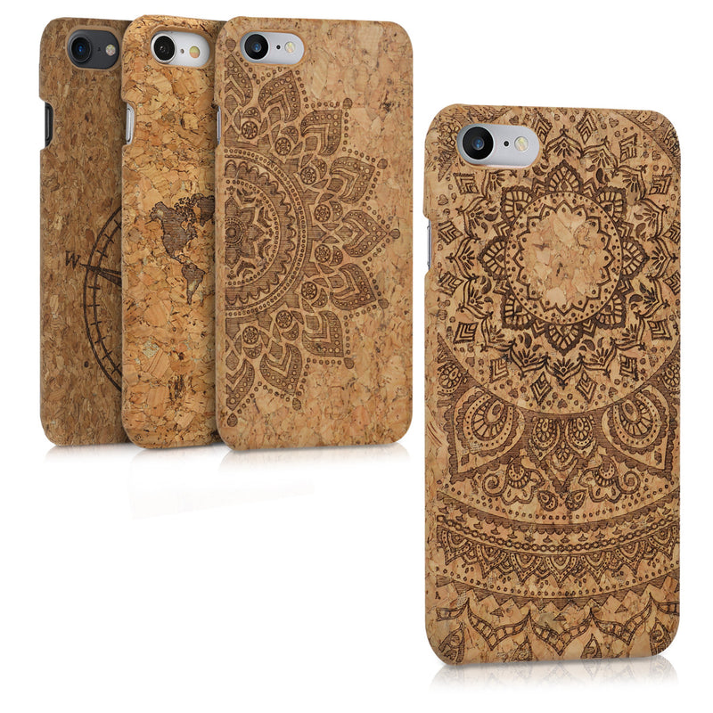 kwmobile Case Compatible with Apple iPhone SE (2022) / iPhone SE (2020) / iPhone 8 / iPhone 7 - Phone Case Cover Protective Case