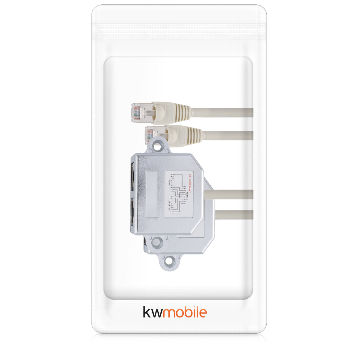 Network Cable Splitter Connector Doubler