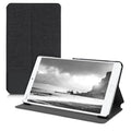 kwmobile Protective Case compatible with Huawei MediaPad M3 8.4 - Slim Case - Tablet Cover Case with Stand Black