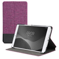 kwmobile Protective Case compatible with Huawei MediaPad M3 8.4 - Slim Case - Tablet Cover Case with Stand Black
