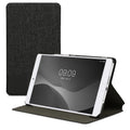 kwmobile Protective Case compatible with Huawei MediaPad M3 8.4 - Slim Case - Tablet Cover Case with Stand Black