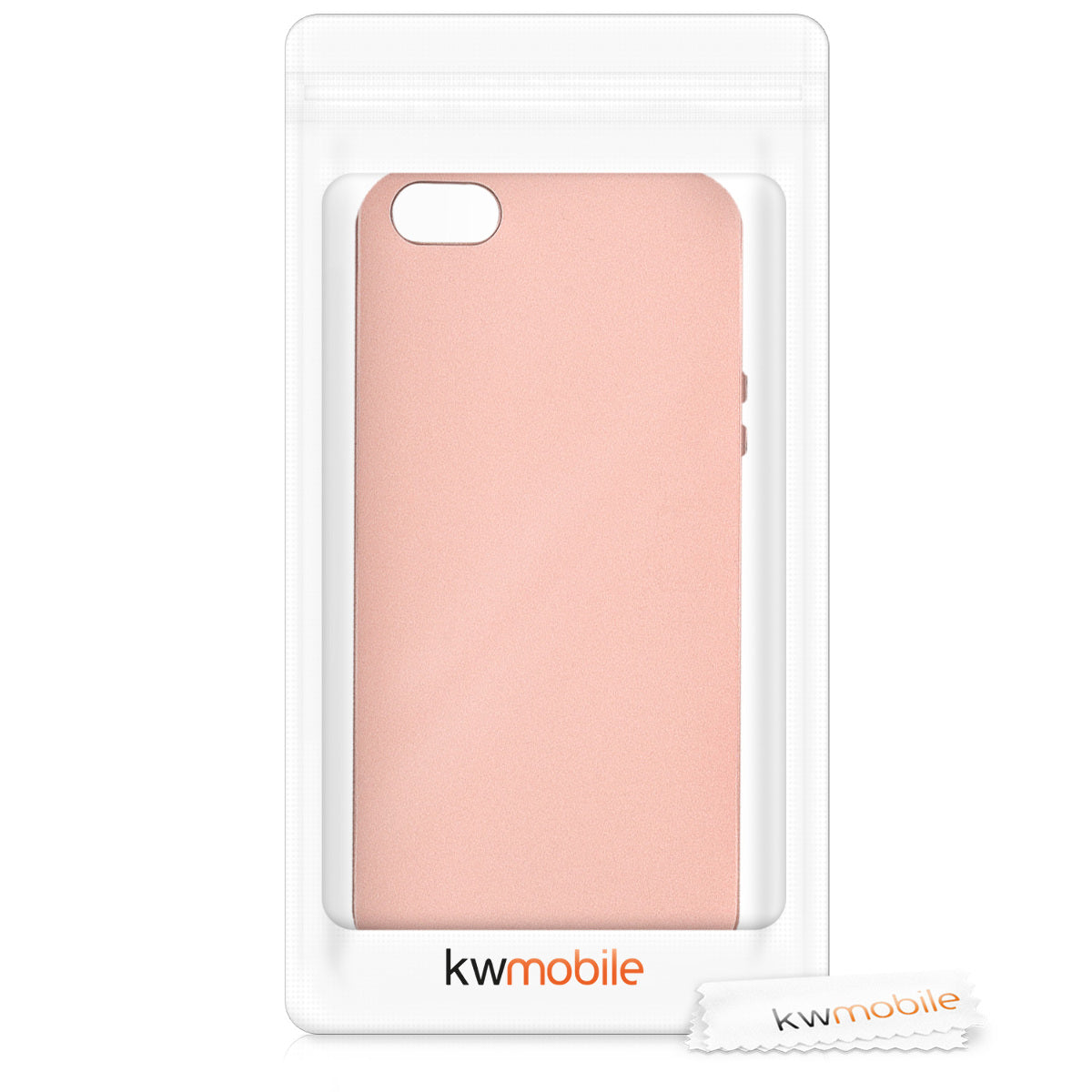 kwmobile Phone Case for Apple iPhone SE (1st Gen 2016) / iPhone 5 / iPhone 5S - Silicone Cover Protective Case