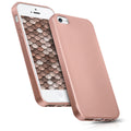 kwmobile Phone Case for Apple iPhone SE (1st Gen 2016) / iPhone 5 / iPhone 5S - Silicone Cover Protective Case