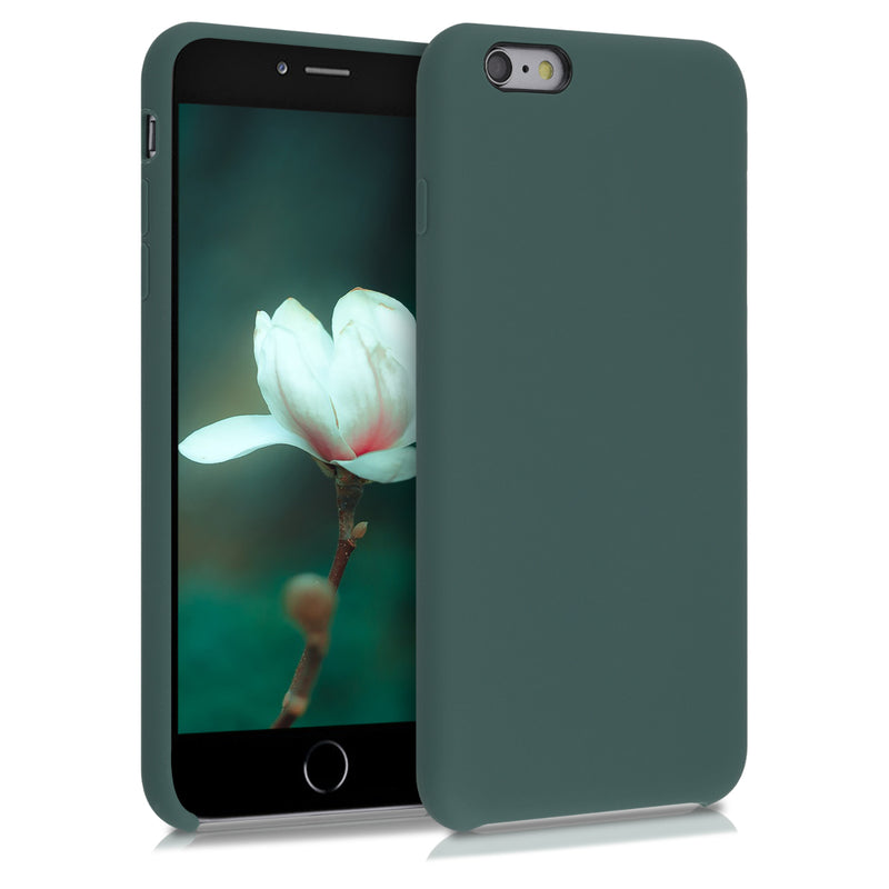 kwmobile Phone Case for Apple iPhone 6 Plus / 6S Plus Case - Silicone Case - Wireless Charging - Protective Cover
