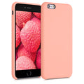kwmobile Phone Case for Apple iPhone 6 Plus / 6S Plus Case - Silicone Case - Wireless Charging - Protective Cover