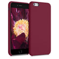 kwmobile Phone Case for Apple iPhone 6 Plus / 6S Plus Case - Silicone Case - Wireless Charging - Protective Cover