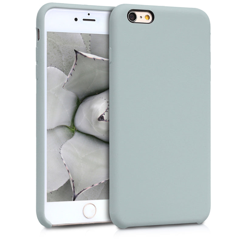 kwmobile Phone Case for Apple iPhone 6 Plus / 6S Plus Case - Silicone Case - Wireless Charging - Protective Cover
