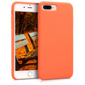 kwmobile Phone Case for Apple iPhone 7 Plus / iPhone 8 Plus Case - Silicone - Wireless Charging - Protective Cover