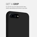 kwmobile Phone Case for Apple iPhone 7 Plus / iPhone 8 Plus Case - Silicone - Wireless Charging - Protective Cover