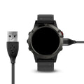 kwmobile compatible with Garmin Vivoactive USB Charging Cable Charger for Smartwatch Fitness Tracker Replacement Cable