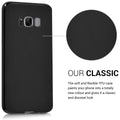 kwmobile Phone Case for Samsung Galaxy S8 Case - Wireless Charging - Protective Cover