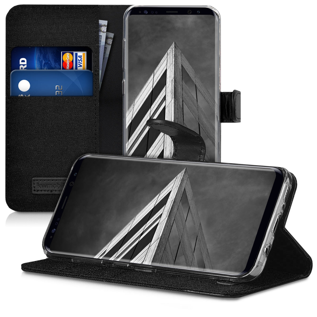 Faux Leather Case compatible with Samsung Galaxy S8