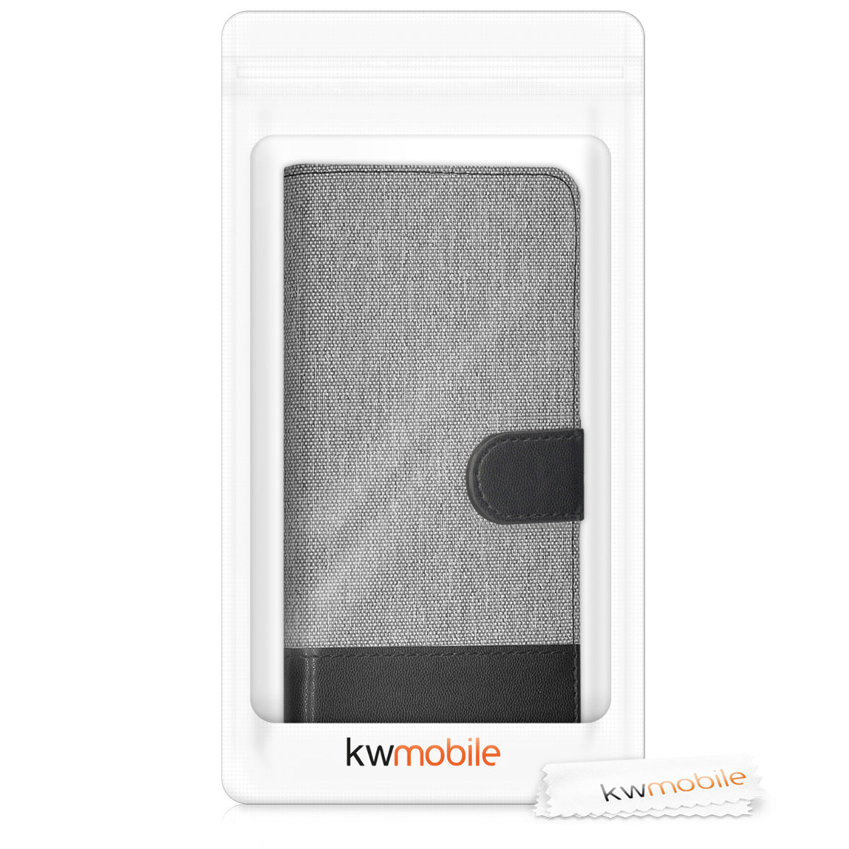 kwmobile Wallet Case compatible with LG G6 - Case with Stand - Phone Cover Card Slots