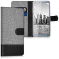 kwmobile Wallet Case compatible with LG G6 - Case with Stand - Phone Cover Card Slots