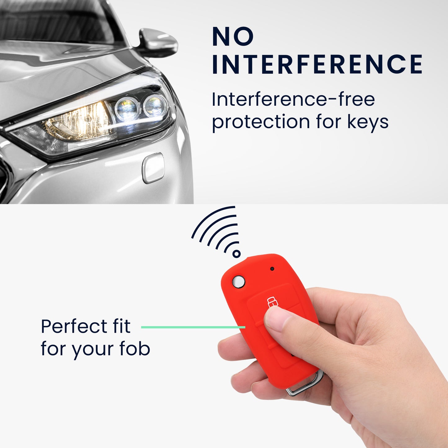 Silicone Case compatible with Audi Car Key