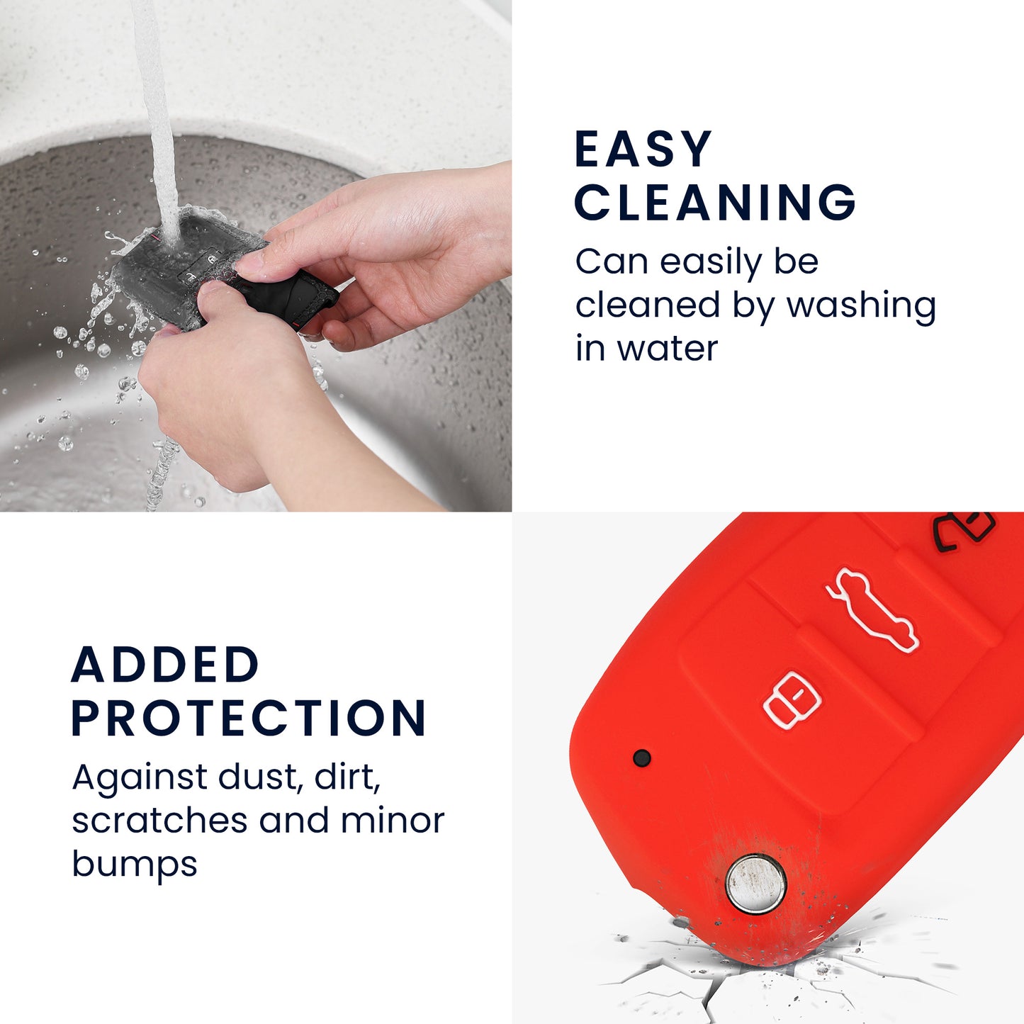 Silicone Case compatible with Audi Car Key