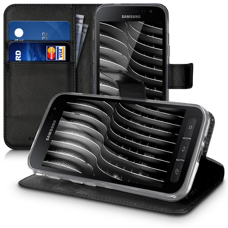 kwmobile Case Compatible with Samsung Galaxy Xcover 4 / 4S - Phone Cover with Card Slots