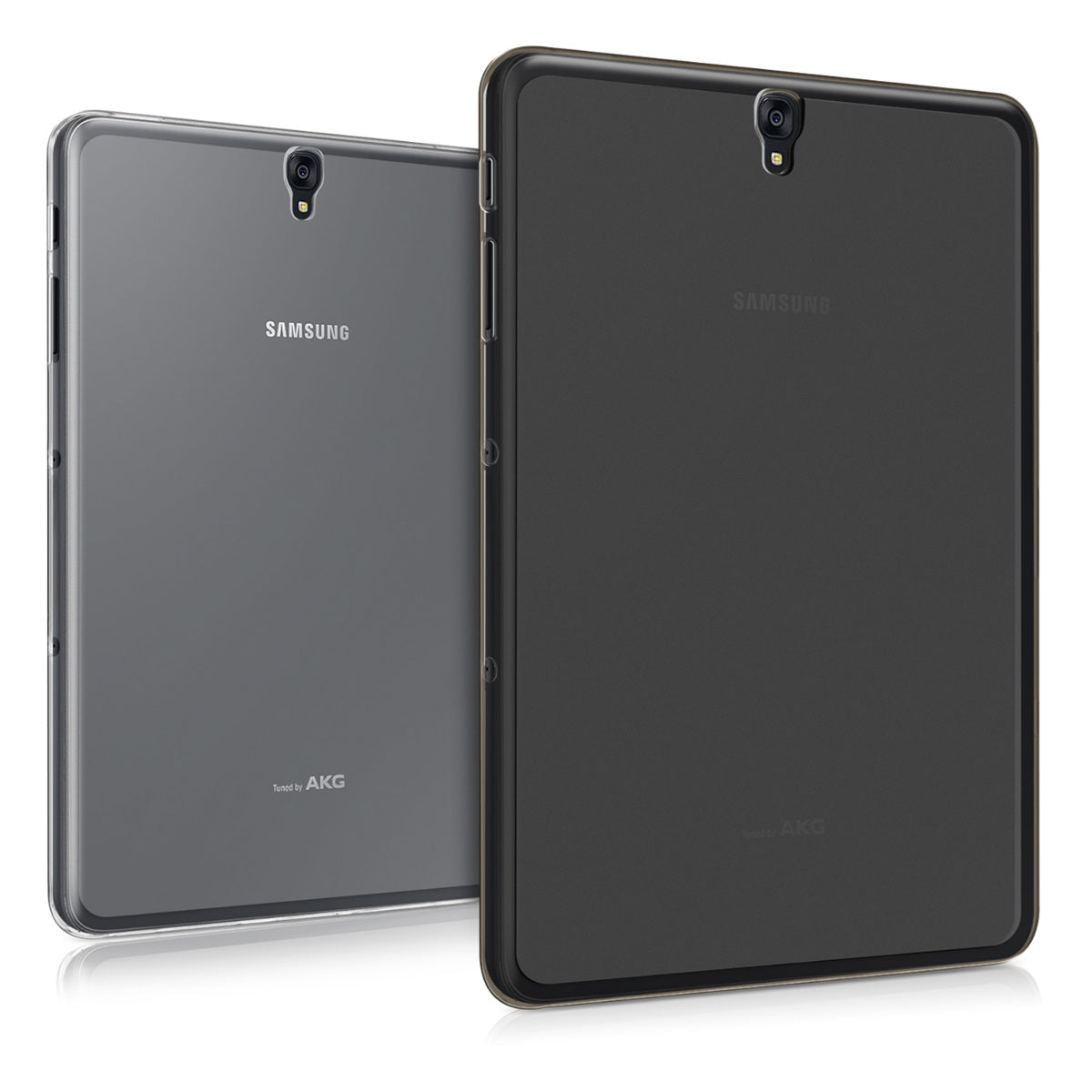 kwmobile Hülle kompatibel mit Samsung Galaxy Tab S3 9.7 T820 / T825 Hülle - weiches TPU Silikon Case transparent - Tablet Cover Transparent Transparent  