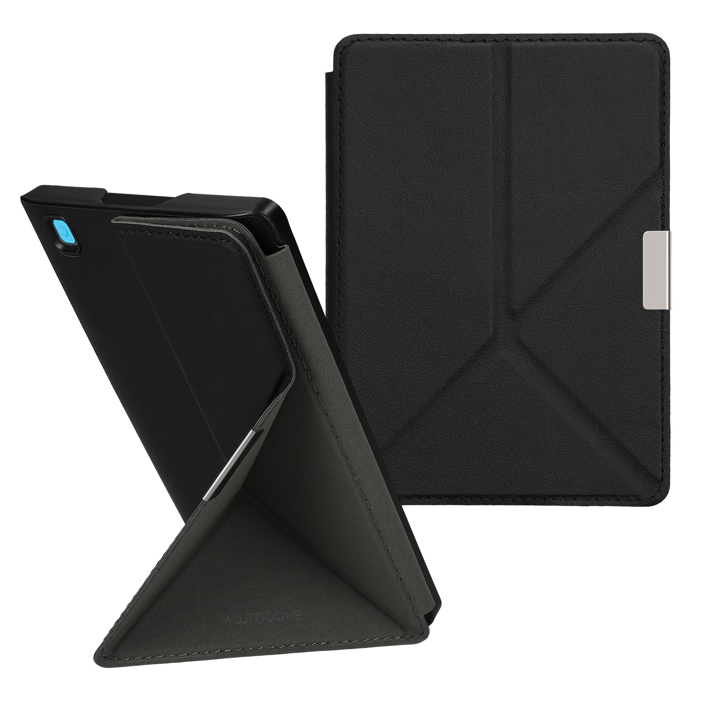 kwmobile Case for Kobo Aura Edition 2 - eReader Foldable Cover with Auto Sleep Function - Stand Case