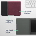 kwmobile Case Compatible with Kobo Aura Edition 2 Cover Case