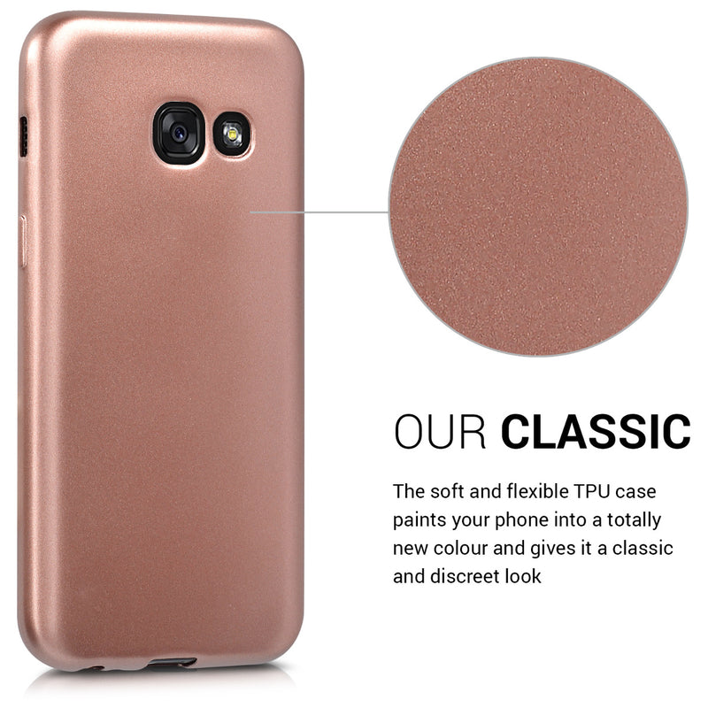 kwmobile Case for Samsung Galaxy A3 (2017) - Silicone Case - Protective Cover