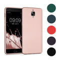 kwmobile Case kompatibel mit OnePlus 3 / 3T Hülle - Schutzhülle aus Silikon metallisch schimmernd - Handyhülle Metallic Petrol Metallic Petrol  