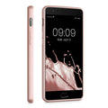kwmobile Phone Case for OnePlus 3 / 3T - Metallic Shimmering Silicone Case - Protective Cover