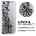 kwmobile Case Compatible with Apple iPhone SE (2022) / iPhone SE (2020) / iPhone 8 / iPhone 7 - Silicone Transparent Cover