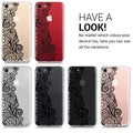 kwmobile Case Compatible with Apple iPhone SE (2022) / iPhone SE (2020) / iPhone 8 / iPhone 7 - Silicone Transparent Cover