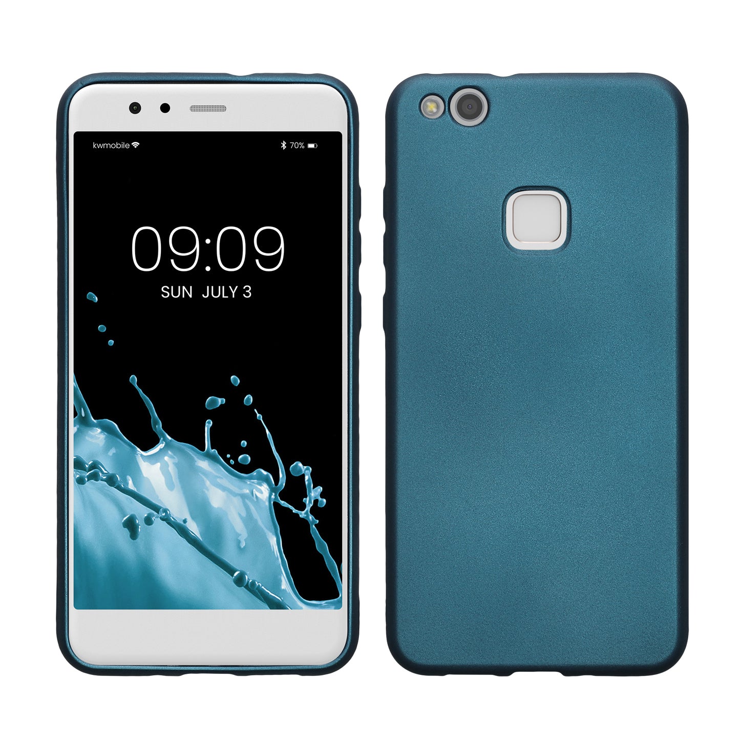 TPU Case for Huawei P10 Lite in Metallic Caribbean Blue