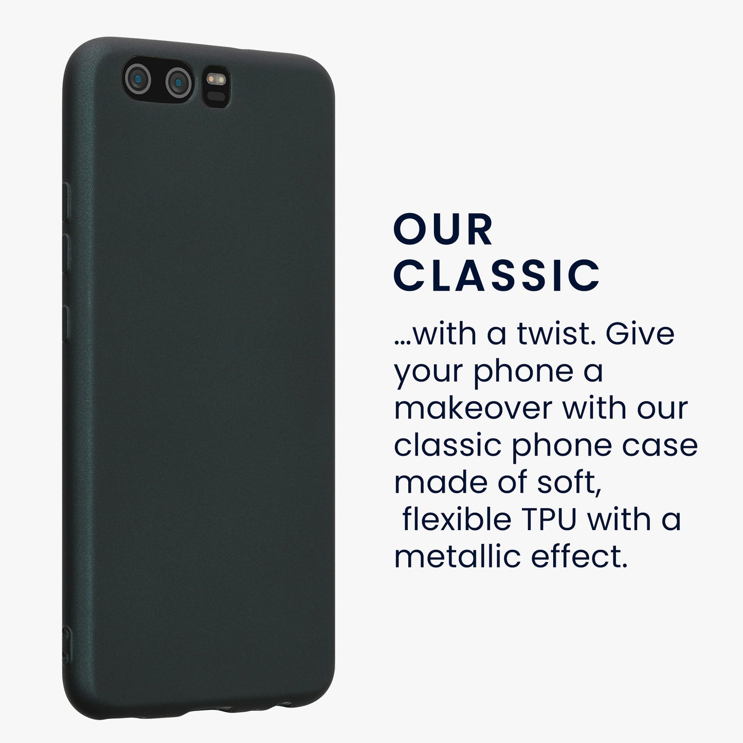 kwmobile Huawei P10 Case - Silicone Phone Cover - Protective Hardshell