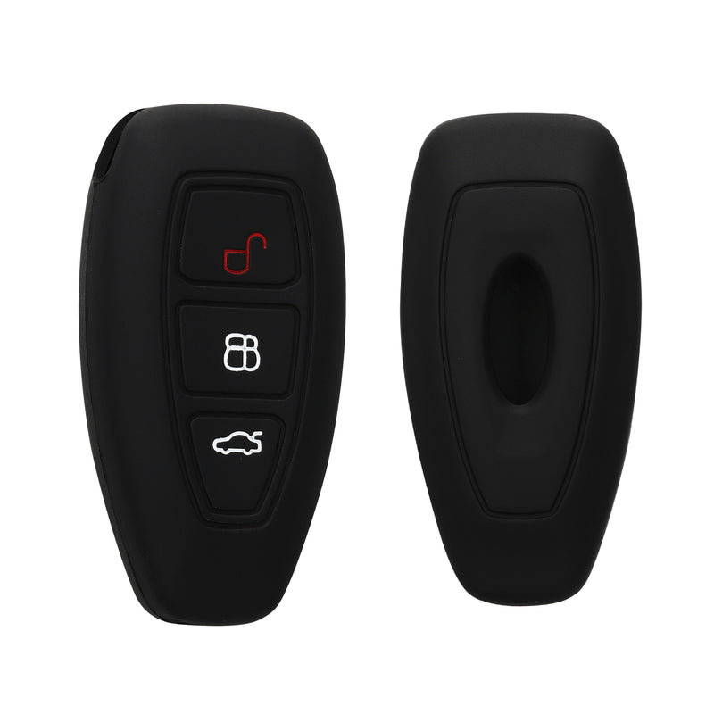 kwmobile Car Key Cover Compatible with Ford 3-Button Car Key Keyless Go
