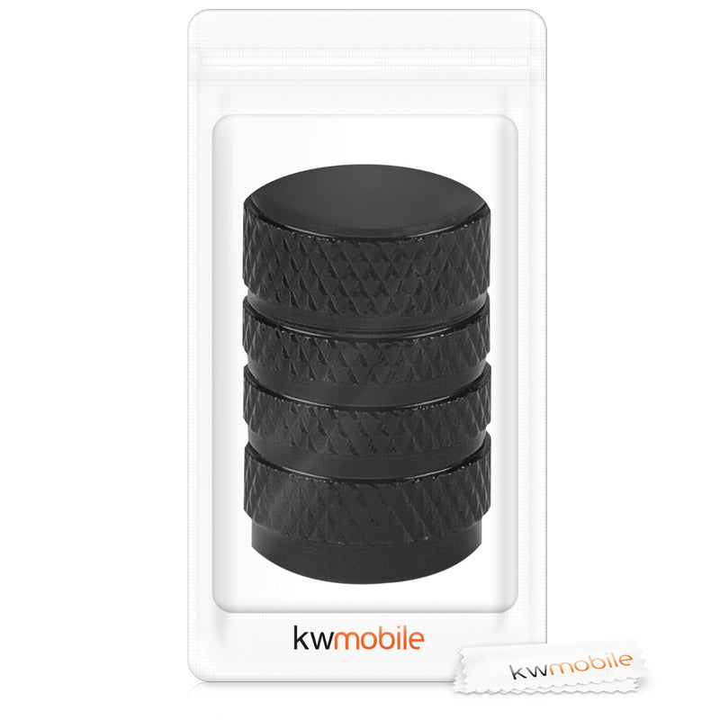 kwmobile Car Valve Caps Cover Car Valve Schrader Valve Caps Car Bicycle Motorcycle Valve Covers