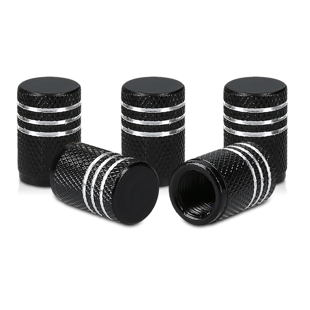 kwmobile Car Valve Caps Cover Car Valve Schrader Valve Caps Car Bicycle Motorcycle Valve Covers