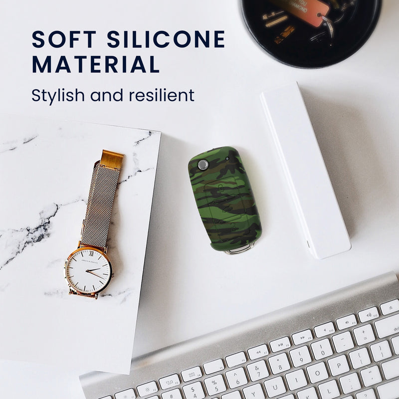 Silicone cover compatible with VW Skoda Seat car key