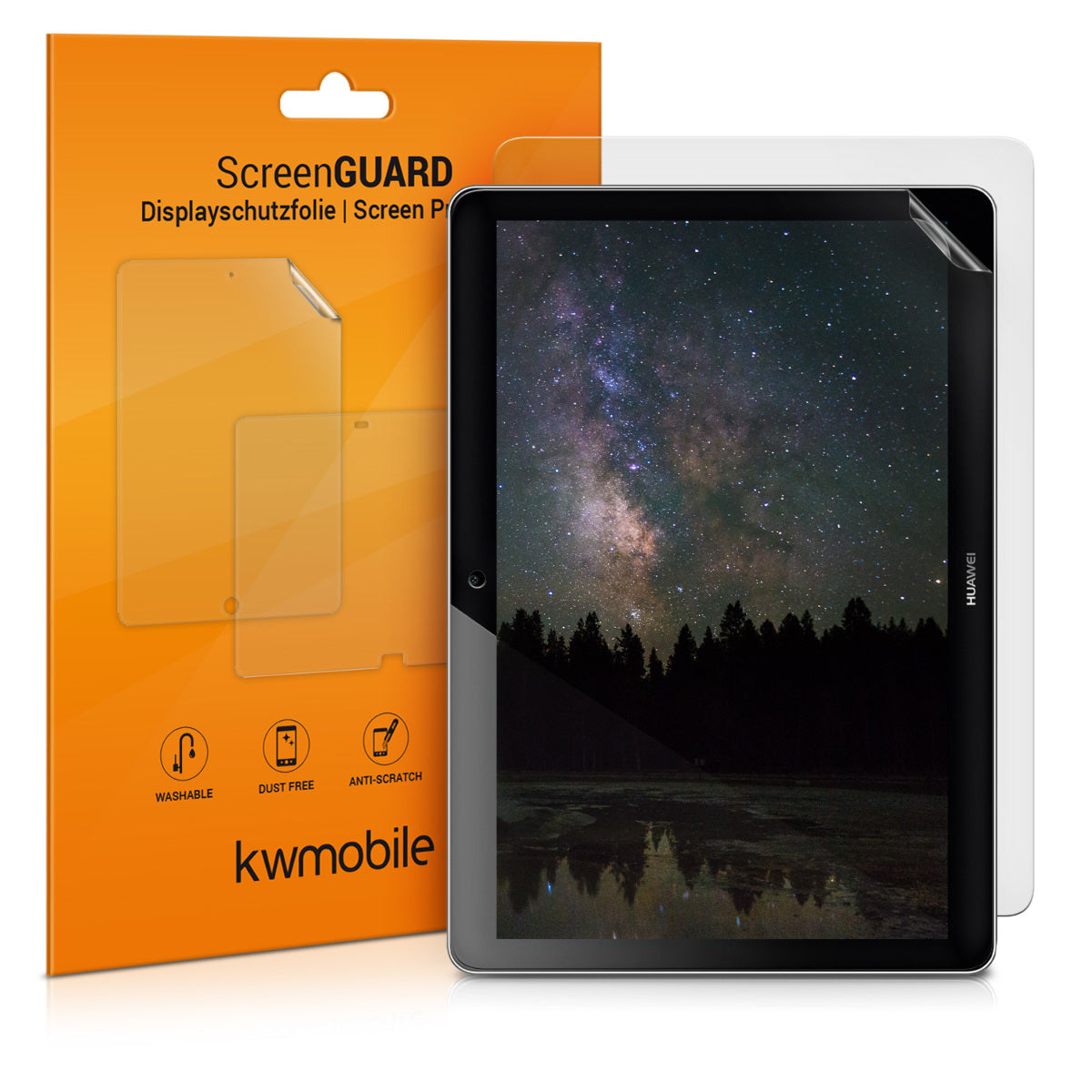 2x Screen Protector compatible with Huawei MediaPad T3 10