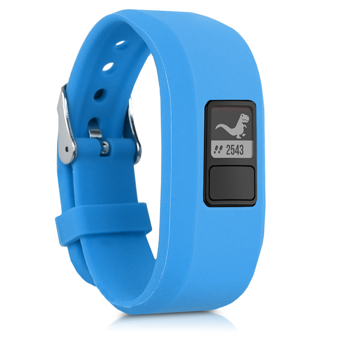 kwmobile Bracelet compatible with Garmin Vivofit jr. / jr. 2 Fitness Tracker Silicone Sports Strap