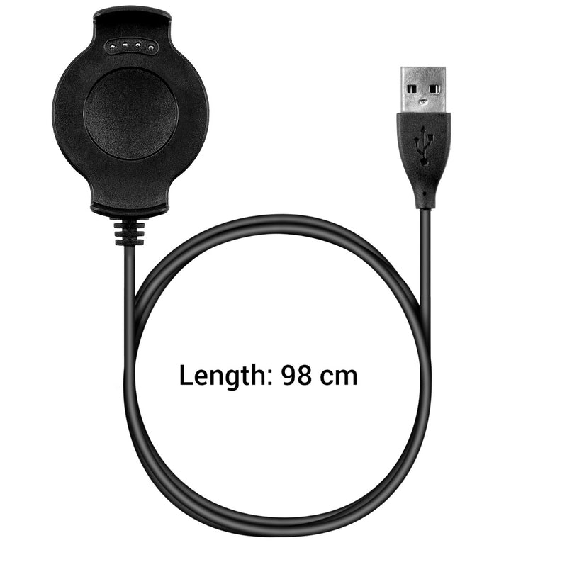 kwmobile USB Cable Charger compatible with Huawei Watch 2 Charging Cable Smart Watch Replacement Cable Fitness Tracker Charging Cable