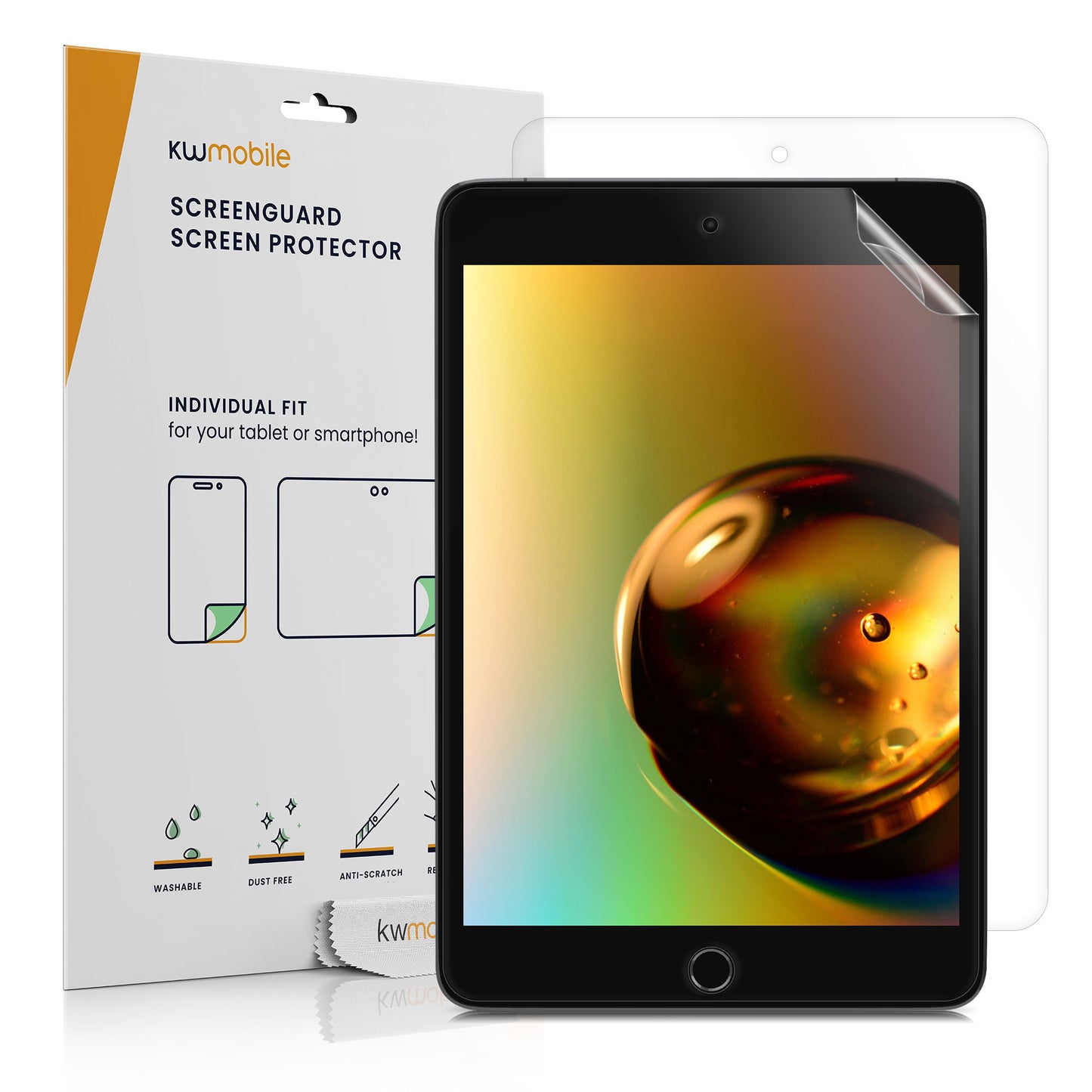 2x Film compatible with Apple iPad Mini 5 (2019)