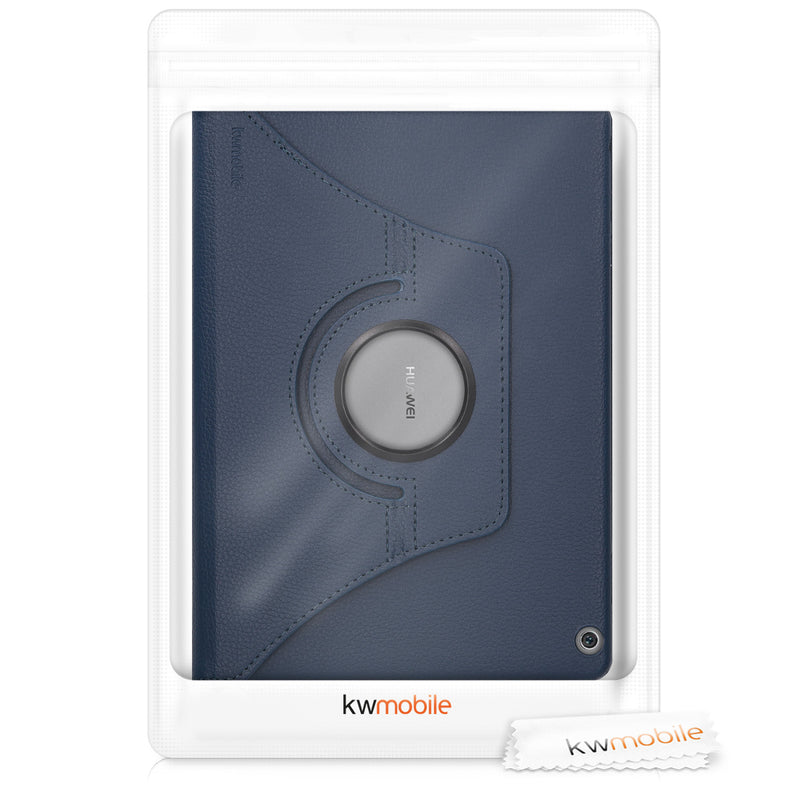 kwmobile Protective Case Compatible with Huawei MediaPad M3 Lite 10 - 360° Tablet Cover Case