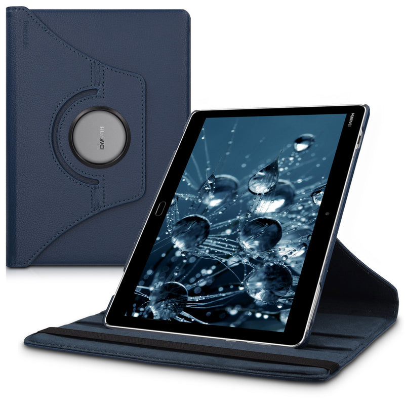 kwmobile Protective Case Compatible with Huawei MediaPad M3 Lite 10 - 360° Tablet Cover Case