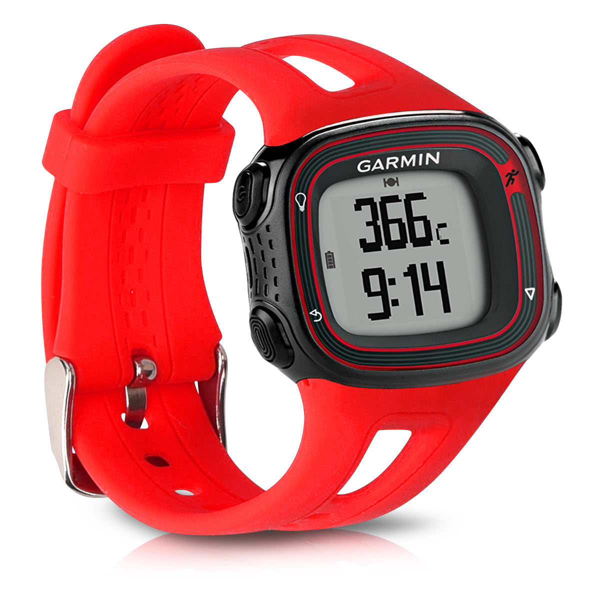kwmobile Silicone Watch Strap for Garmin Forerunner 10 / 15 Strap Replacement Strap for Fitness Tracker Replacement Strap Smartwatch