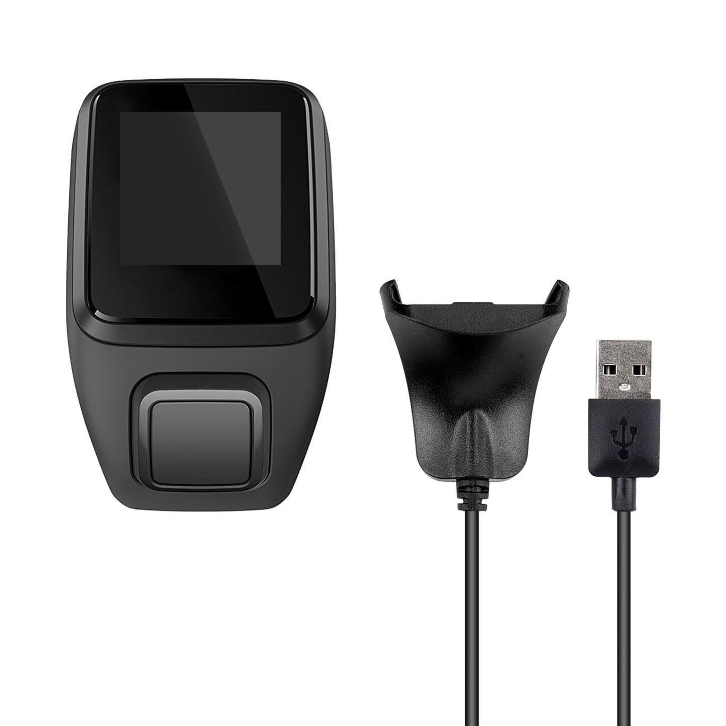 kwmobile USB Cable Charger compatible with TomTom Adventurer/Runner 3/Spark 3/Golfer 2 Charging Cable - Smart Watch Replacement Cable - Fitness Tracker Charging Cable